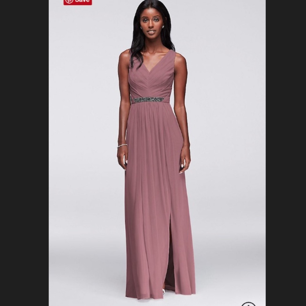 Quartz Long Bridesmaid Dress